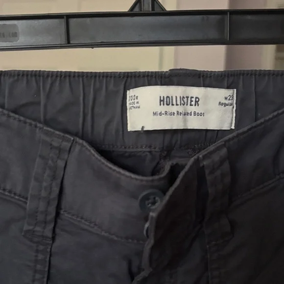 Hollister Black Boot Cut Pants - Picture 2 of 5